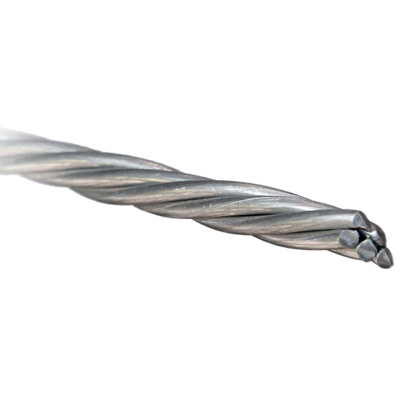 A 5 meter X 5 strand spool of 2mm annealed aluminum craft wire for stop motion armatures.