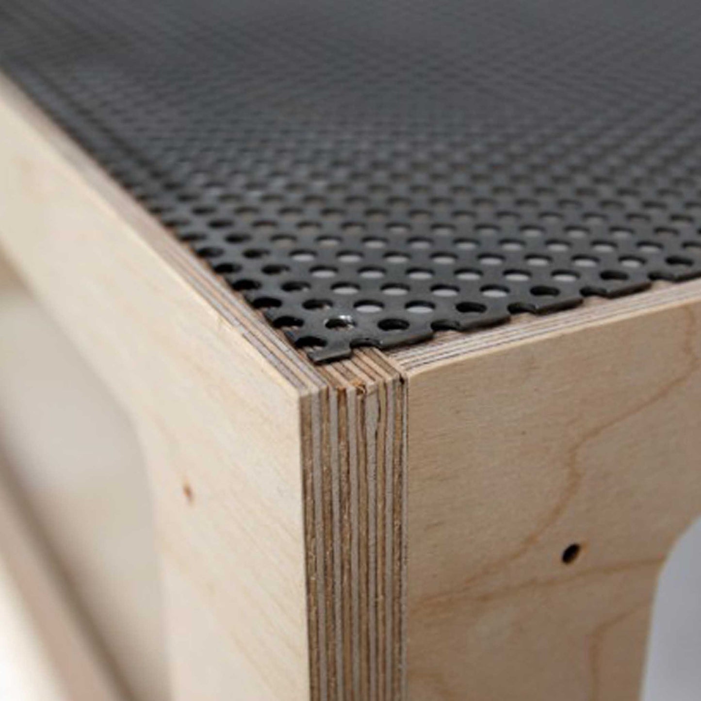 Close-up Corner of AS Animation Stage 24 X 24 X 11 inches