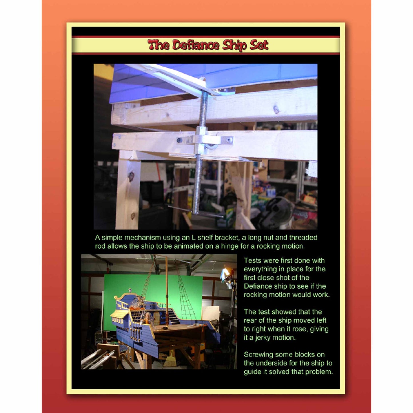 Zombie Pirates, Behind the Scenes Photo E-Book