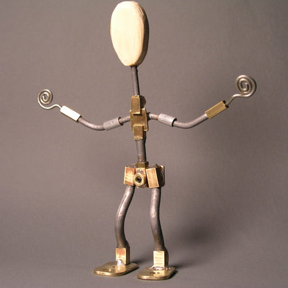 Here is what the final armature looks like after it was completed.