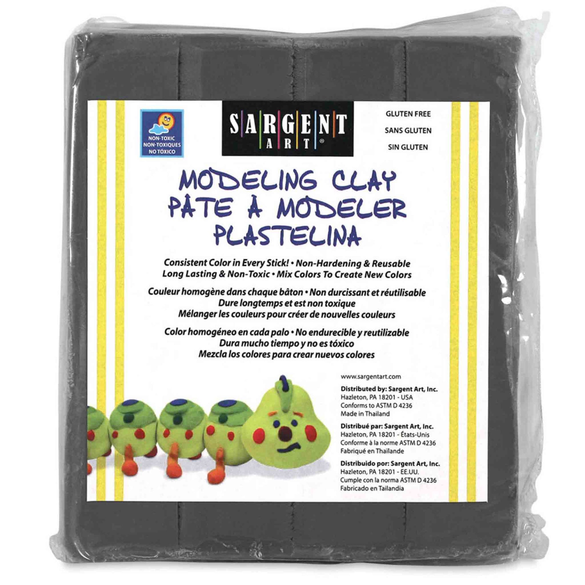 Sargent Art Clay 1 lb Pack Gray