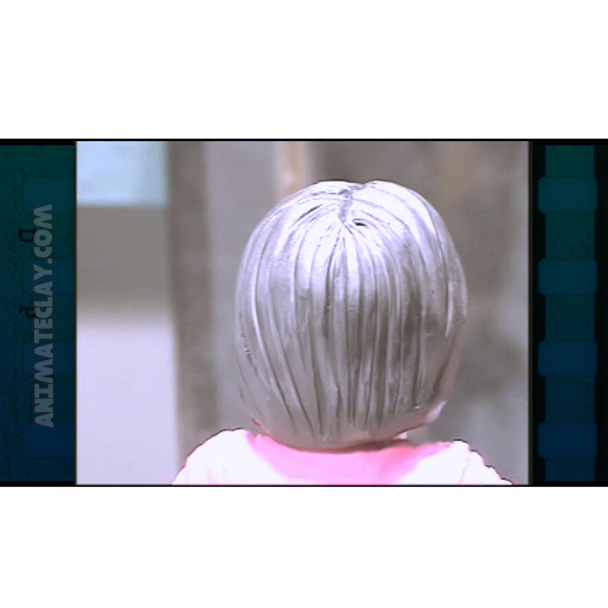 Marc then shows how to replicate the final hair texture from the reference material.