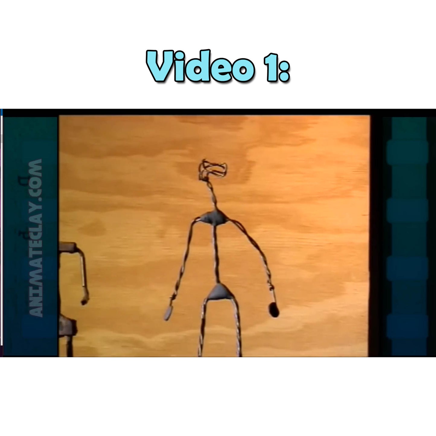 Video 1 of a basic aluminum wire armature.