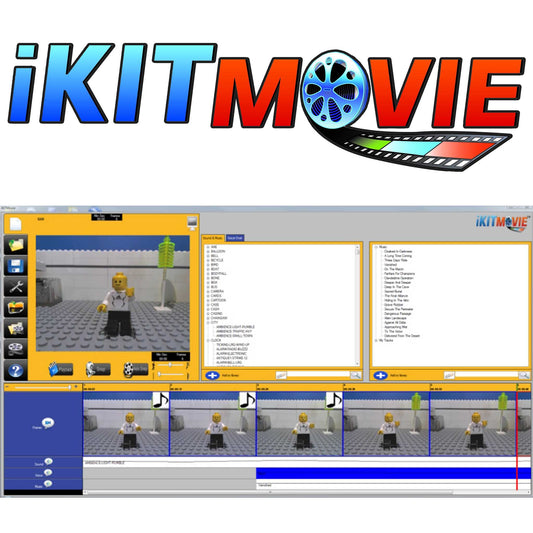 iKITMovie Full Feature Stop Motion Capture Software