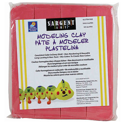 Sargent Art Clay 1 lb Pack Pink