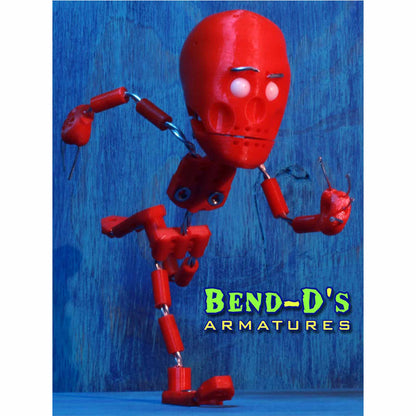 Bend-D's [Simple] Stop Motion Armature Kit 7.5 inch