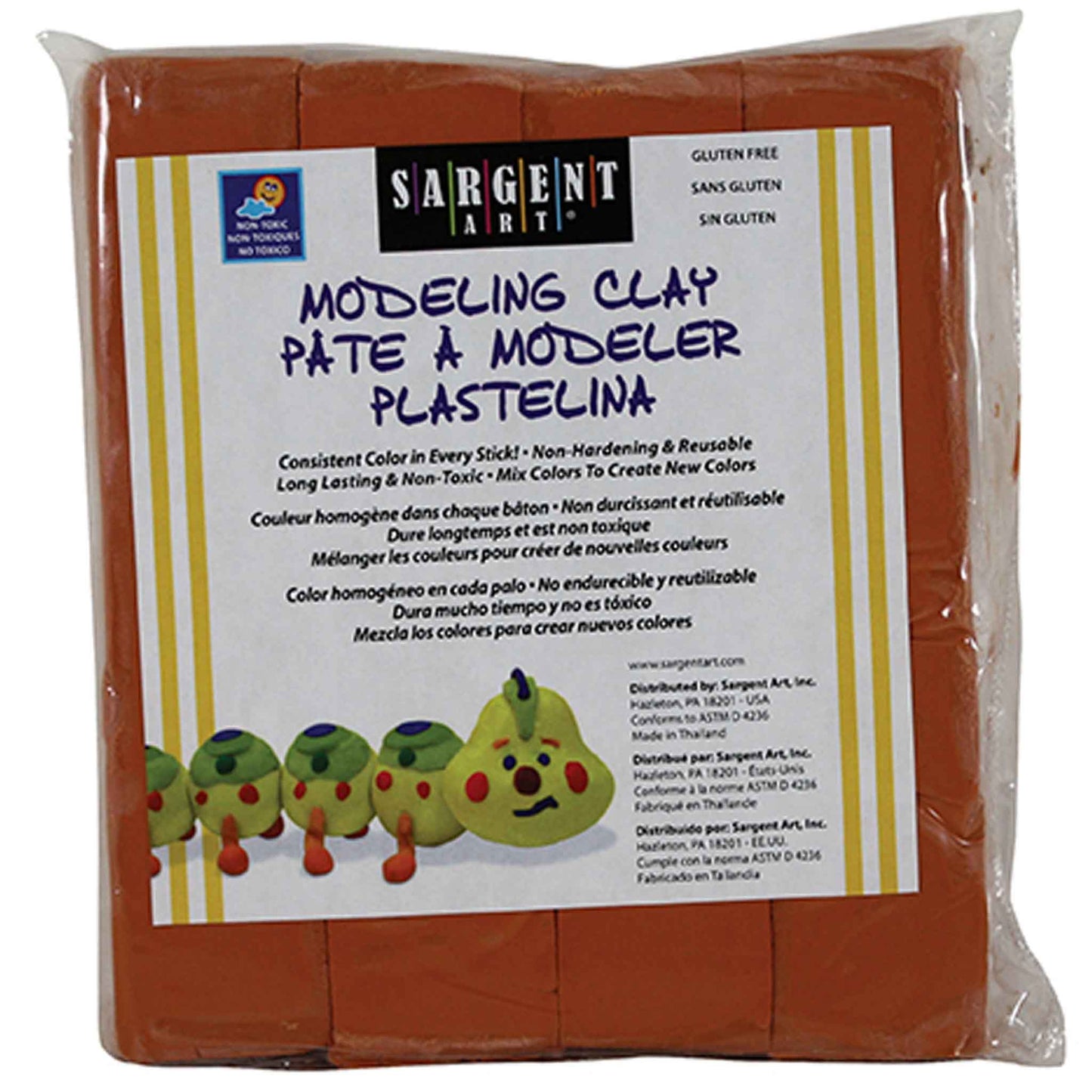 Sargent Art Clay 1 lb Pack Terracotta