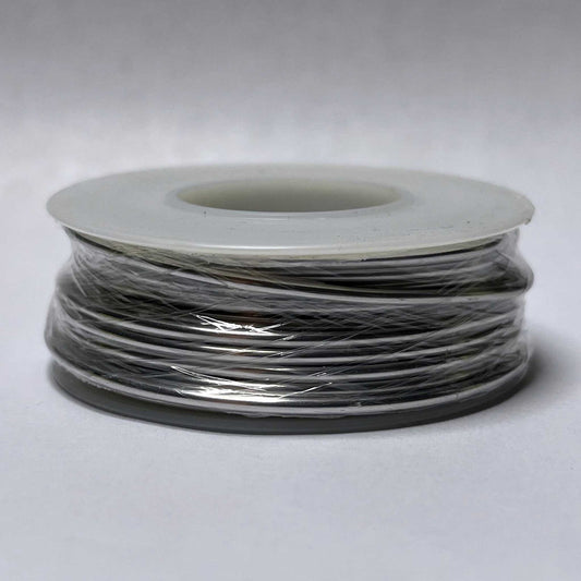 One plastic spool of annealed aluminum craft wire for stop motion armatures.