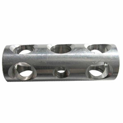 An aluminum AS Aliextra Shoulder Block