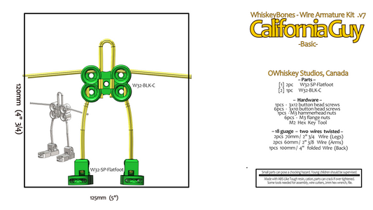 WhiskeyBones California Guy Basic