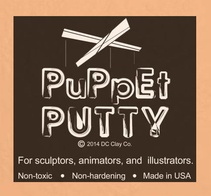 Puppet Putty for Clay Animators 6.35 oz