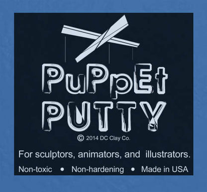Puppet Putty for Clay Animators 6.35 oz