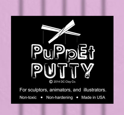 Puppet Putty for Clay Animators 6.35 oz