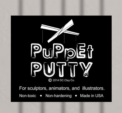 Puppet Putty for Clay Animators 6.35 oz