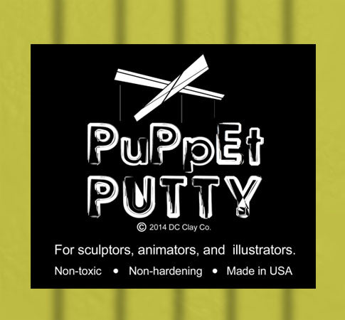 Puppet Putty for Clay Animators 6.35 oz