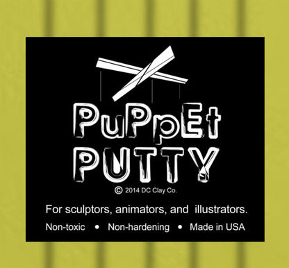 Puppet Putty for Clay Animators 6.35 oz