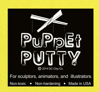 Puppet Putty for Clay Animators 6.35 oz