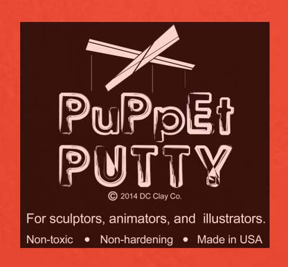 Puppet Putty for Clay Animators 6.35 oz