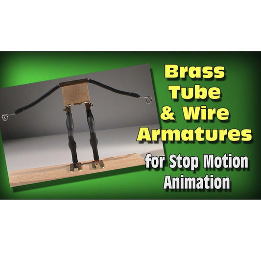 How to Make Brass Tube Armatures for Stop Motion Video Tutorial