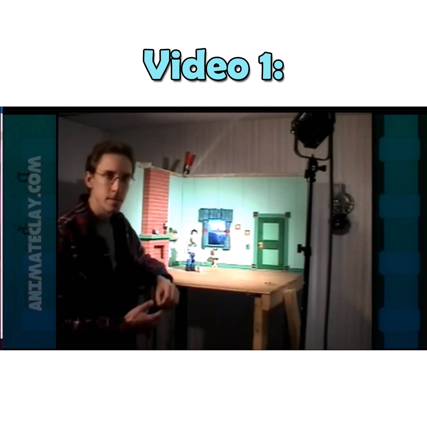 Video 1 of Marc on set of Milk is for Cows