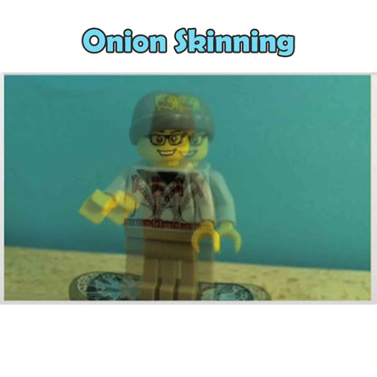iKIT MOVIE animation onion skinning example.
