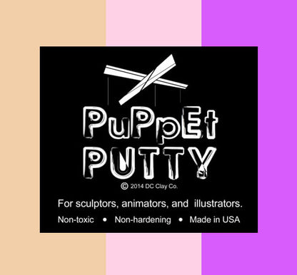 Puppet Putty for Clay Animators 6.35 oz