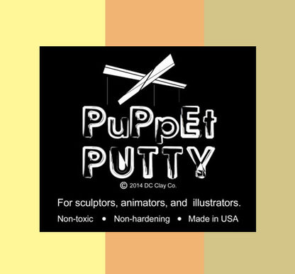 Puppet Putty for Clay Animators 6.35 oz