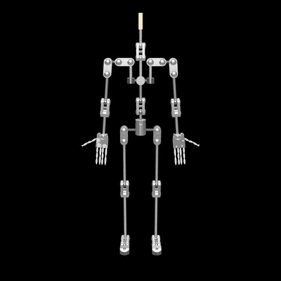 AS ProPlus Stop Motion Armature Kit in 3-D