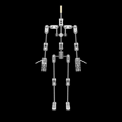 AS ProPlus Stop Motion Armature Kit in 3-D