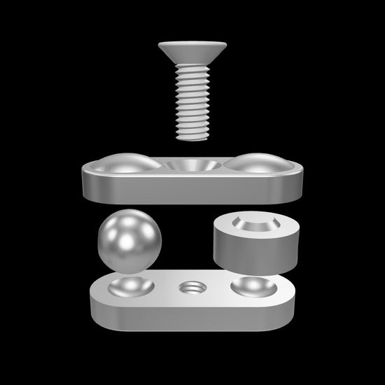 Professional-Fixed-Joint Exploded 3-D View