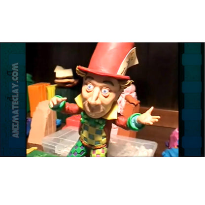The Mad Hatter clay stop motion puppet by Marc Spess