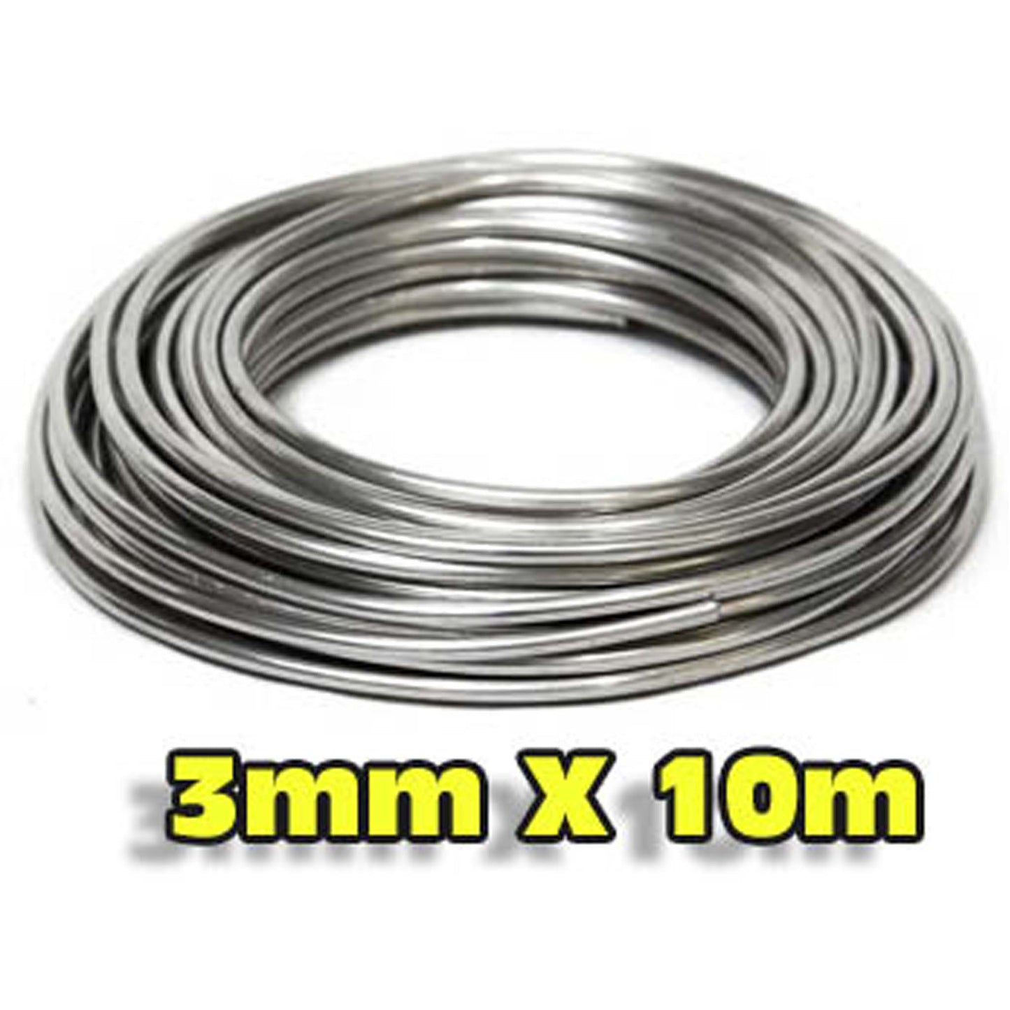 A 3mm by 10m spool of annealed aluminum craft wire for stop motion armatures.